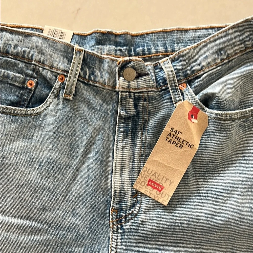 Levi's Light Blue Straight Jeans
